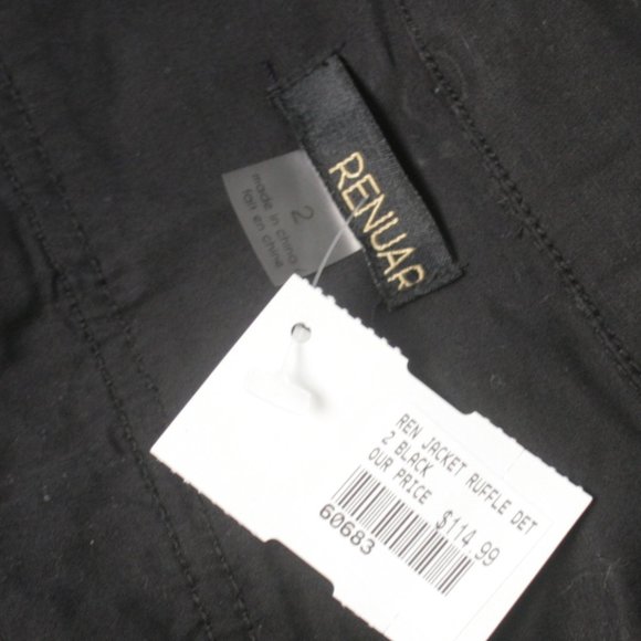 Renuar Cotton Jacket w lots of details - Picture 7 of 7